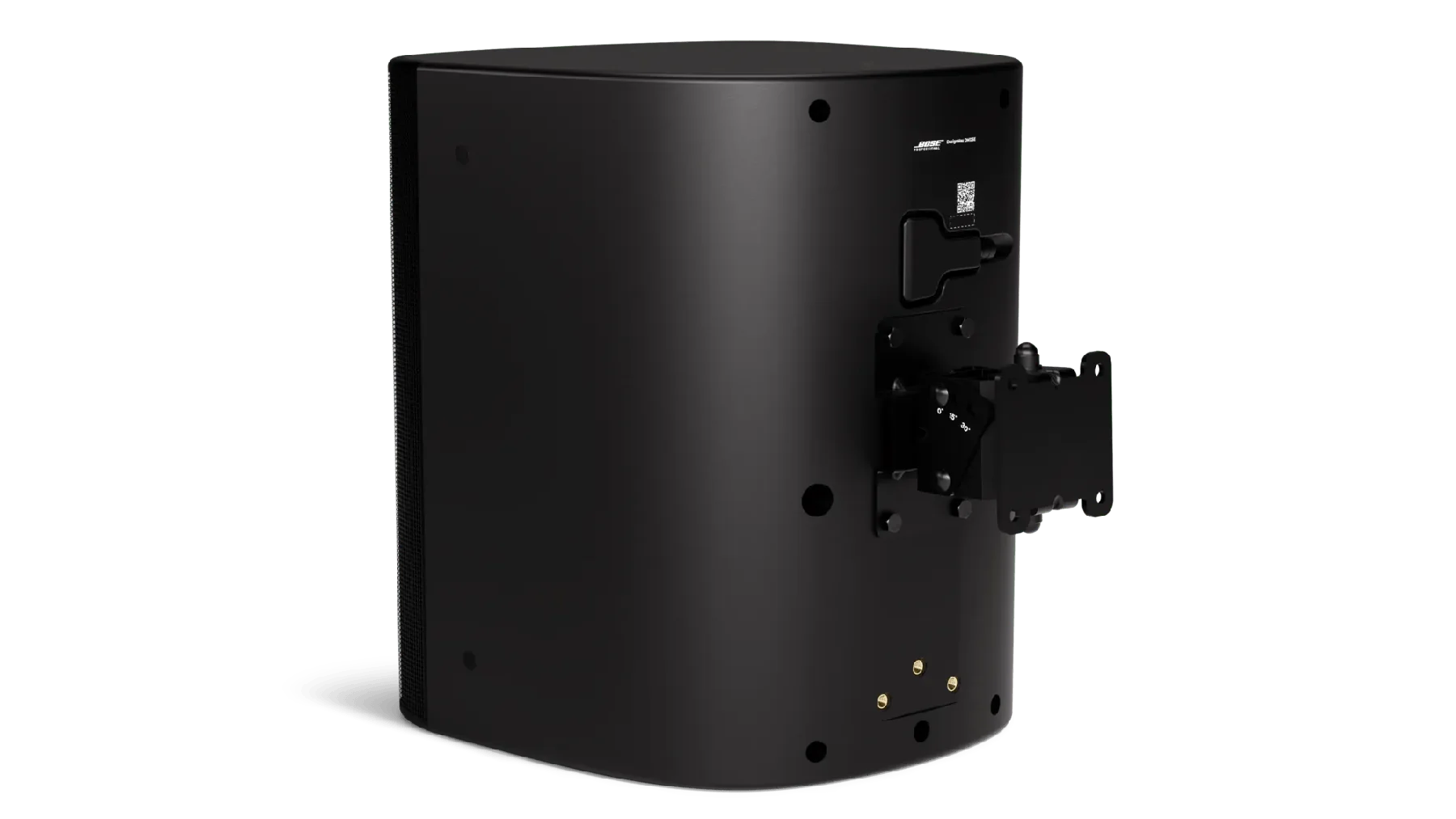DesignMax DM12SE rear view with pan-and-tilt mounting bracket