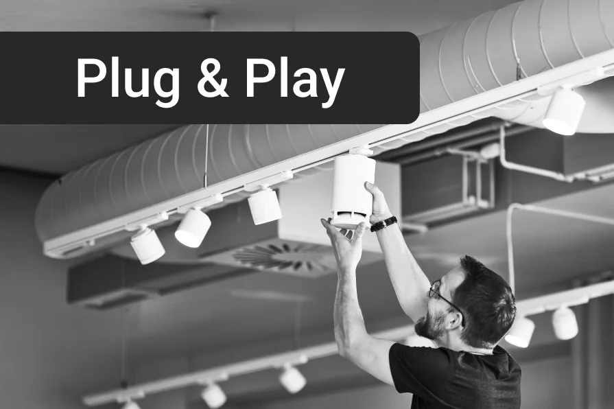 Official Spottune illustration accompanying its plug-and-play retail audio article